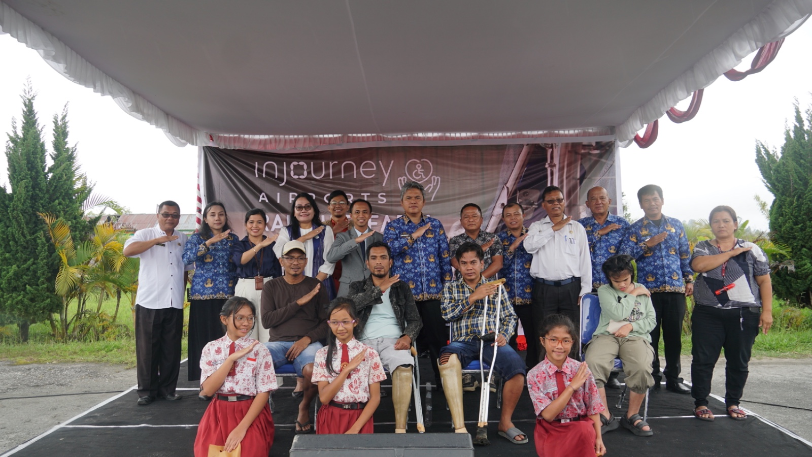 Program Airports Ramah Difabel Bawa Harapan Baru bagi Difabel Tapanuli Utara.