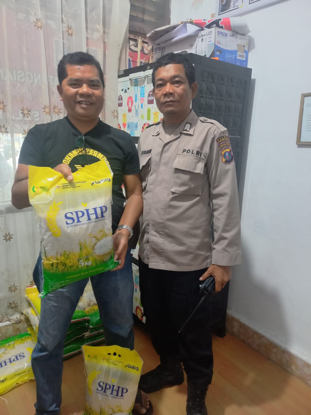 Polsek Siantar Selatan Gelar Gerakan Pangan Murah kepada Warga Binaan