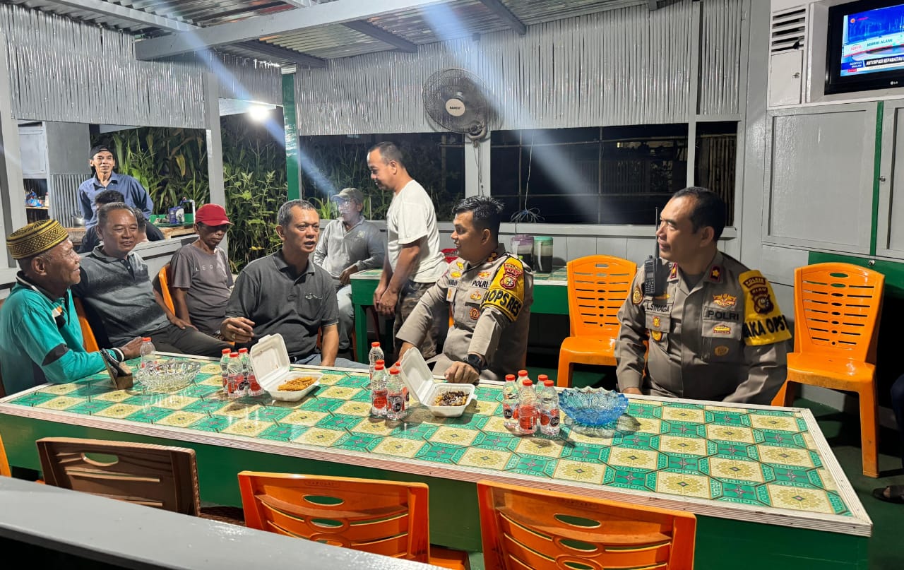 Amankan Nataru dan Hari Libur, Kapolres Inhu Pimpin Patroli Blue Light