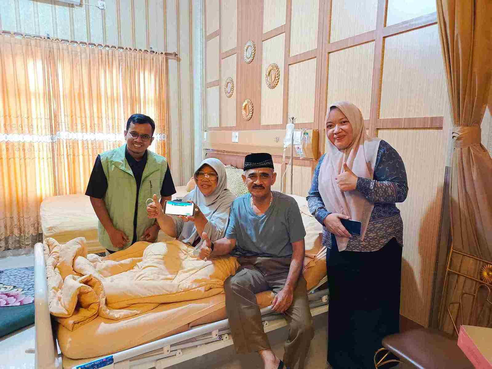 Manfaatkan Program JKN, Istri Mantan Bupati Jalani Operasi Tumor Tanpa Biaya