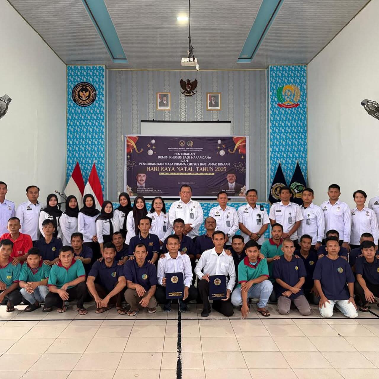 Kado Natal Terbaik, 39 Warga Binaan Lapas Padangsidimpuan Peroleh Remisi Khusus Natal