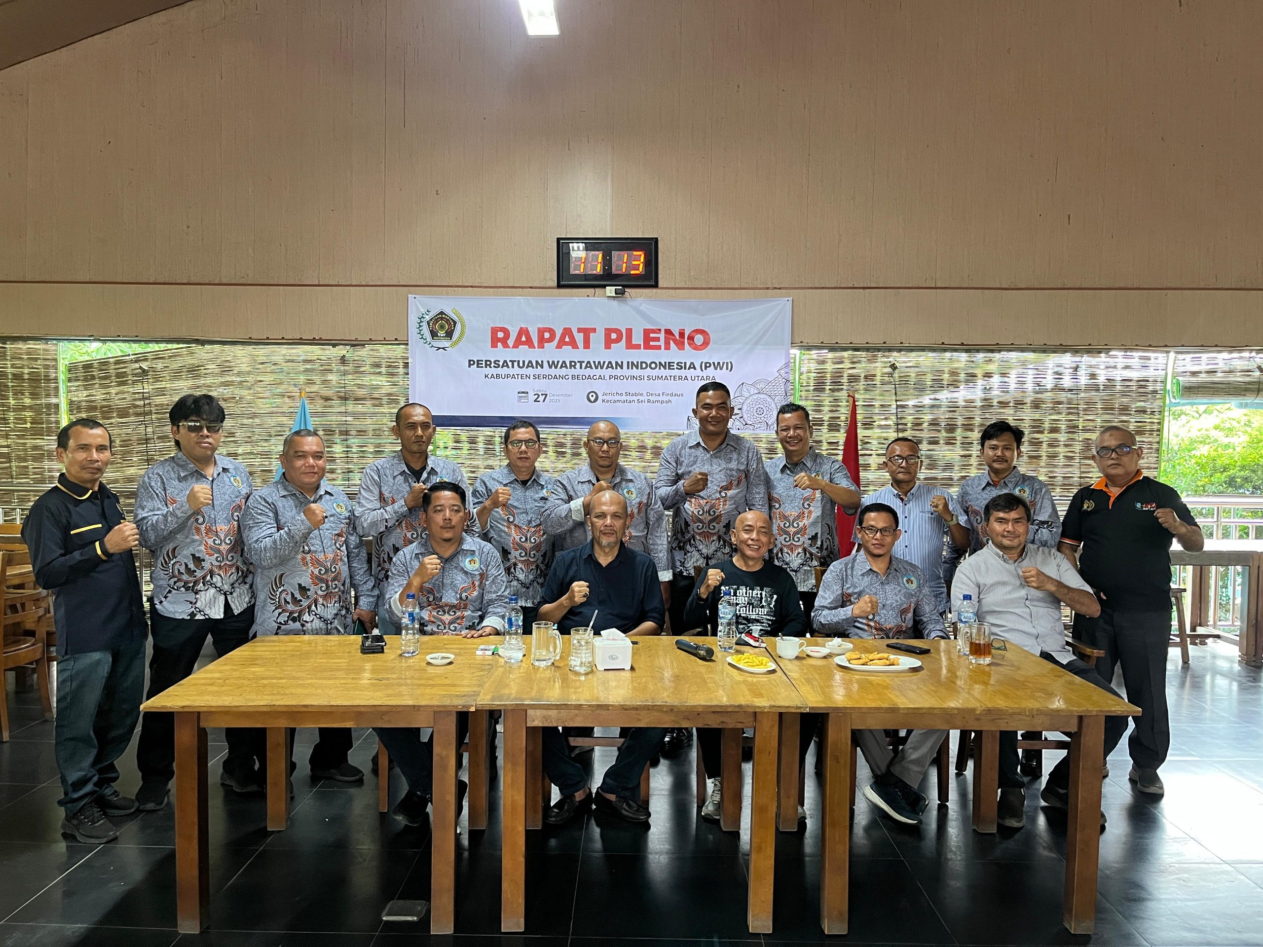Jabat Plt PWI Sergai, Rifki Warisan Segera Siapkan Konferensi Ke-VI PWI Sergai
