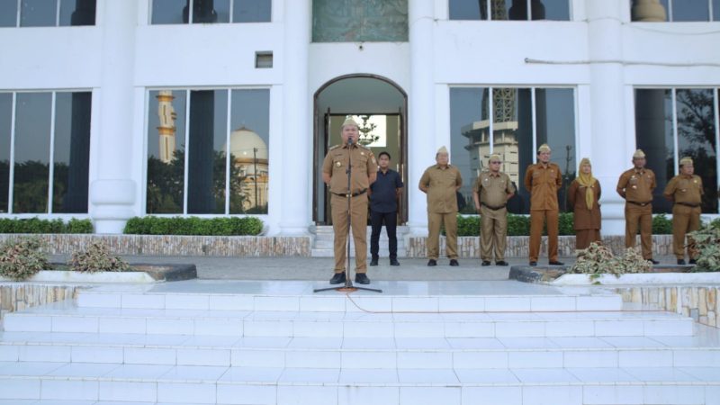 Wakil Bupati Asahan Pimpin Apel Gabungan Perdana Awal Tahun 2026