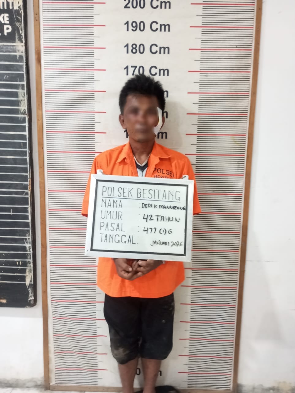 Pelaku Pencurian Sepeda Motor di Desa Halaban Berhasil di Tangkap Polsek Besitang