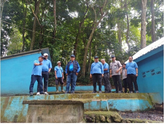 Perkuat Ketahanan Air Baku, Perumda Tirta Kanjuruhan Tinjau Langsung Sumber Durmo Bantur