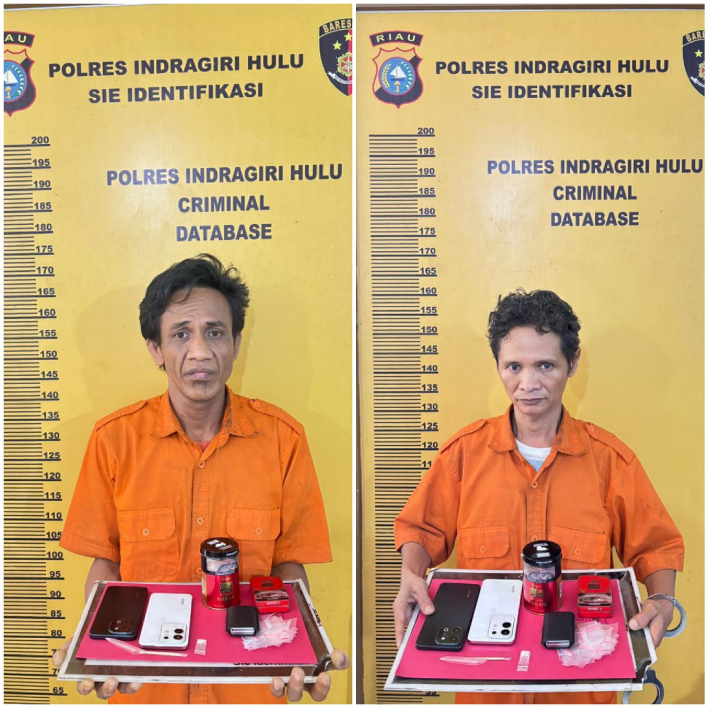 Satresnarkoba Polres Inhu Amankan Oknum ASN 