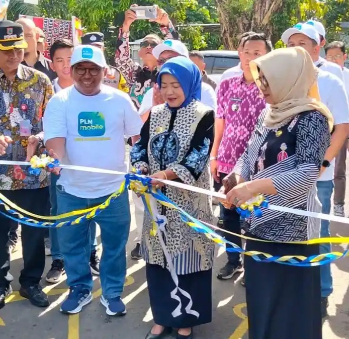 Wakil Bupati Malang Resmikan Kampung PLN Mobile di Kepanjen