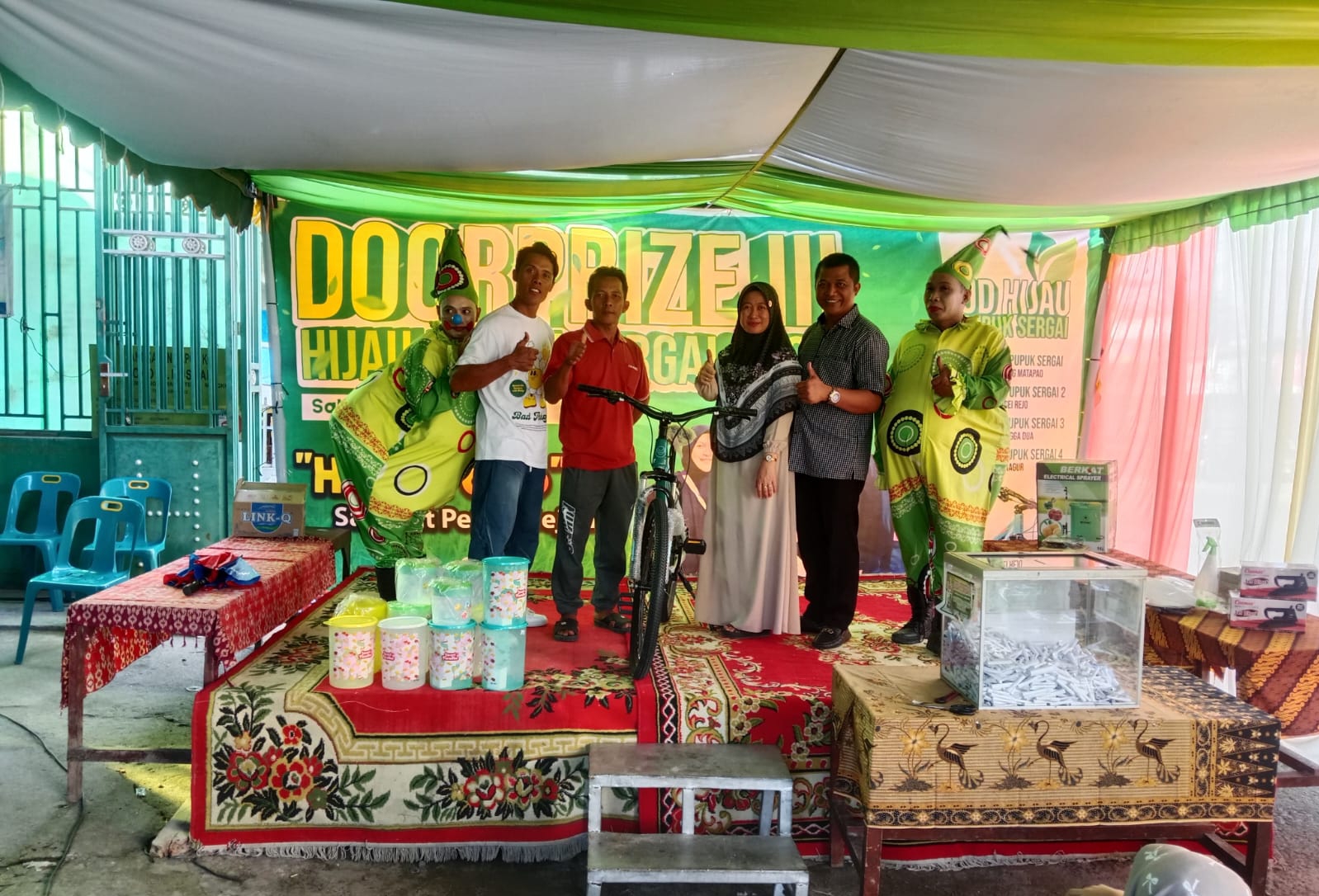 Peduli dan Berbagi Kepada Petani, HPS Group Gelar Doorprize Pelanggan III di Sergai