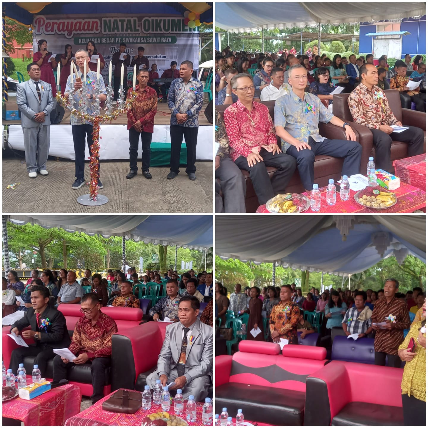 Direksi PT. SSR Hadir Perayaan Natal Oikumene 2025, Perkuat Persatuan dan Toleransi