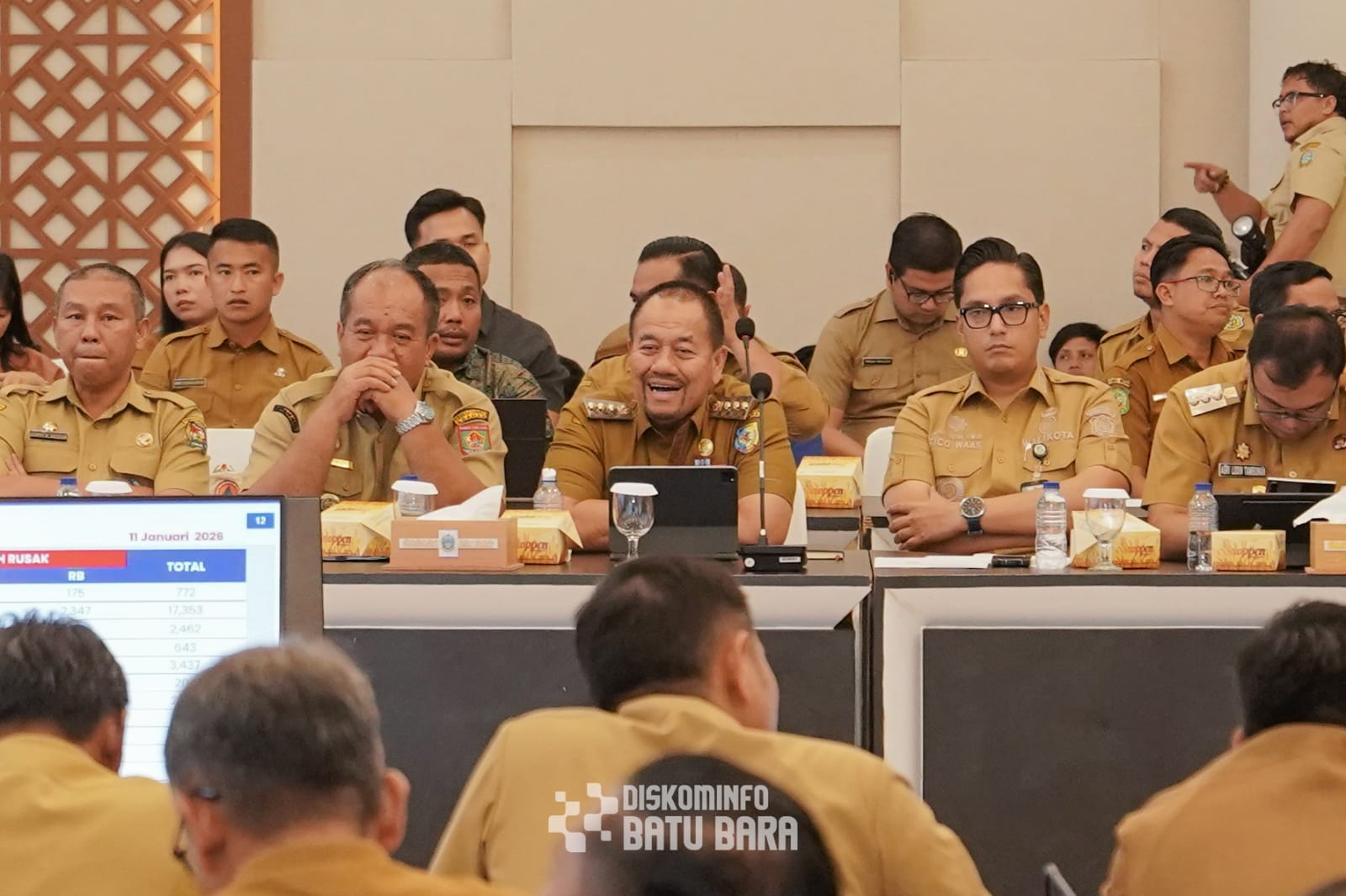 Bupati Baharuddin Siagian Hadiri Rakor Percepatan Rehabilitasi dan Rekonstruksi Pascabencana di Sumatera Utara