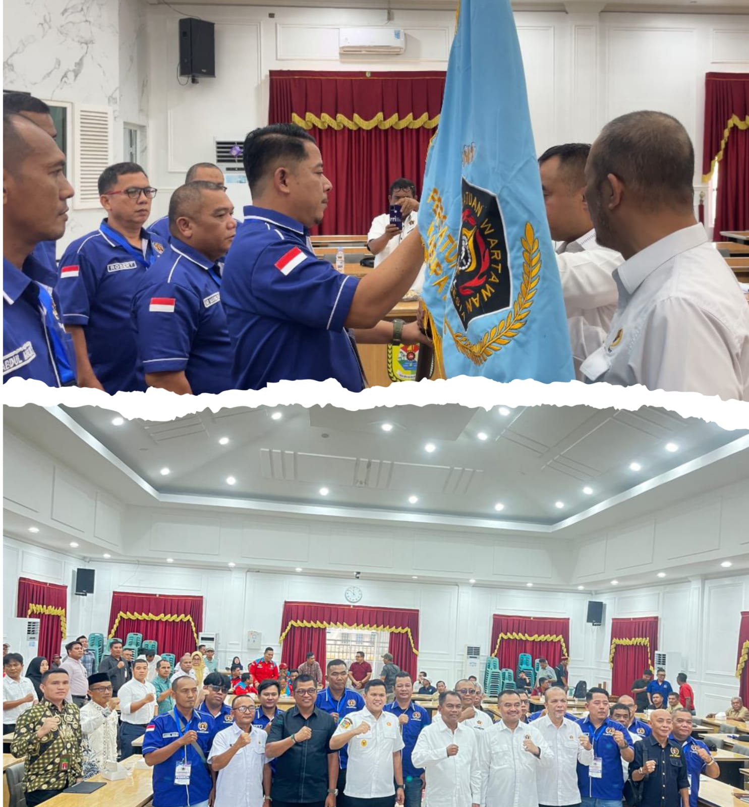 Sugiono Terpilih Sebagai Ketua PWI Sergai Periode 2026-2029