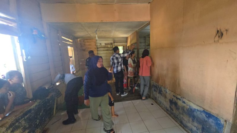 Polsek Besitang Gerebek Sarang Narkoba di Desa Bukit Mas