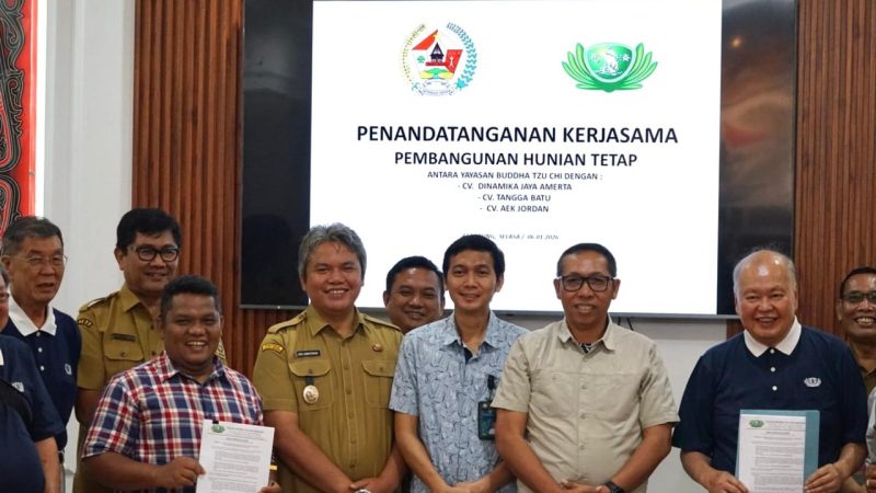 Bupati Tapanuli Utara Dukung Penuh Percepatan Pembangunan Huntap Pasca Bencana