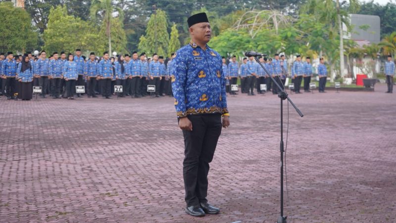 Asisten Pemerintahan dan Kesejahteraan Rakyat Pimpin Apel Perdana Hari Kesadaran Nasional 2026