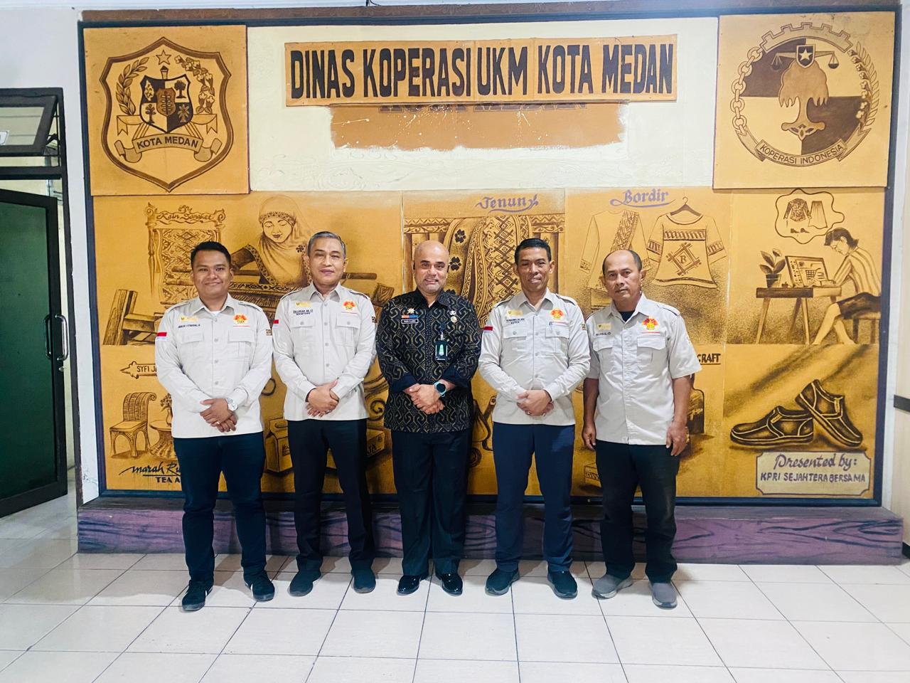 MAI Medan dan Diskop UKM Bersinergi Perkuat Zonasi Pedagang Kaki Lima