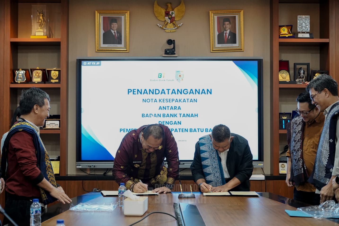 Bupati Baharuddin Siagian Percepat Pendaftaran Aset Tanah Batu Bara melalui Kerja Sama dengan BPN Pusat