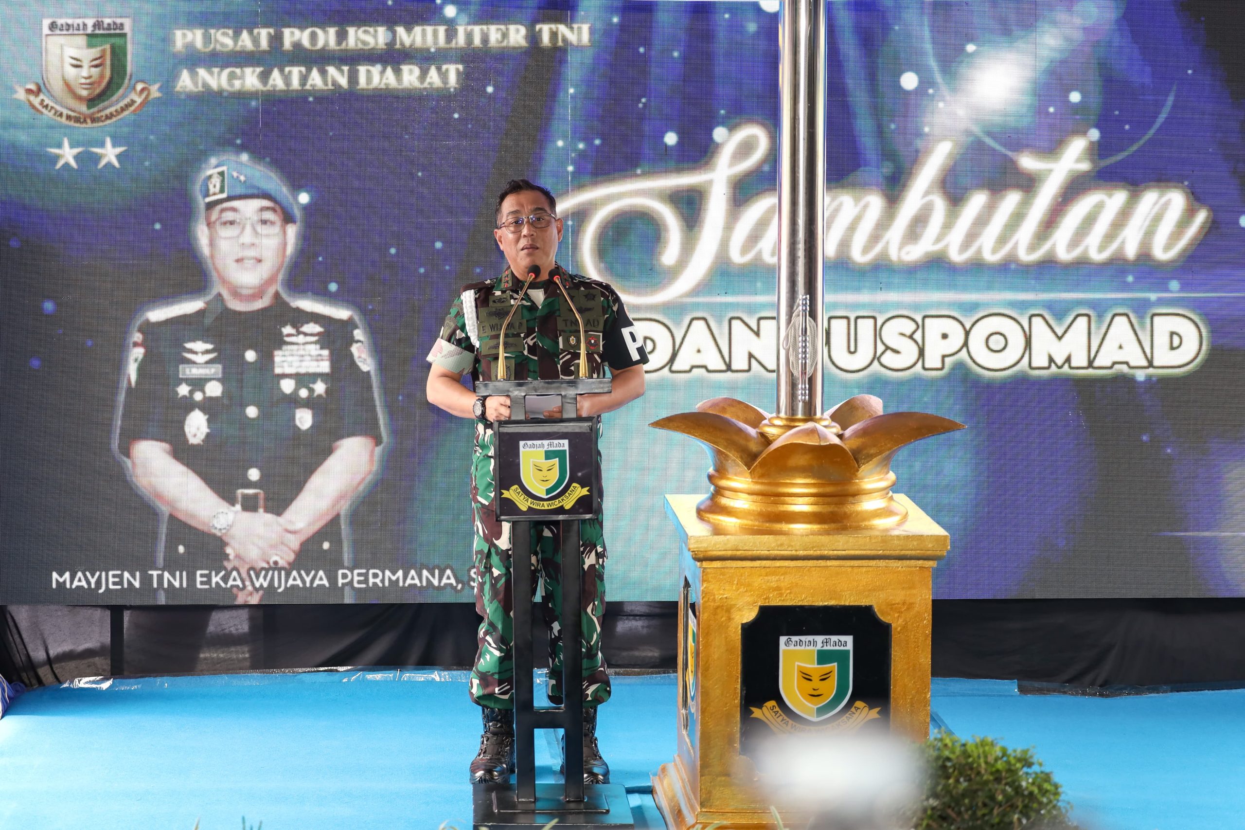 Wali Kota Wesly Silalahi SH MKn Bersama Dandenpom I/1 Pematangsiantar Sambut Kunjungan Kerja Komandan Pusat Polisi Militer Angkatan Darat