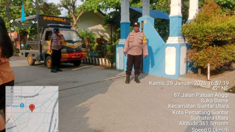 Polsek Siantar Utara Laksanakan KRYD dengan Patroli Cegah Tawuran Pelajar