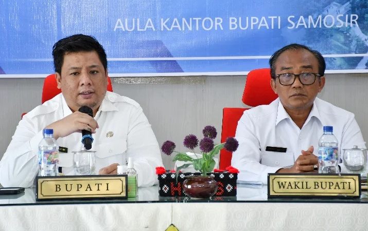 Bupati Samosir Tegaskan Peningkatan Kinerja OPD dan Target PAD Harus Terlampaui