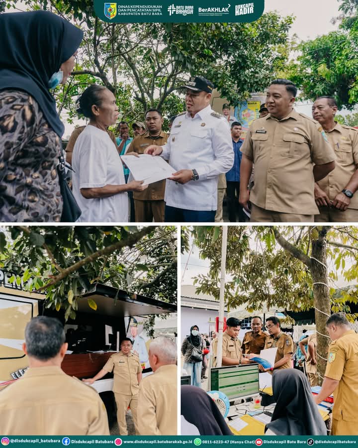 Disdukcapil Batu Bara Dekatkan Pelayanan Administrasi Kependudukan Kepada Masyarakat