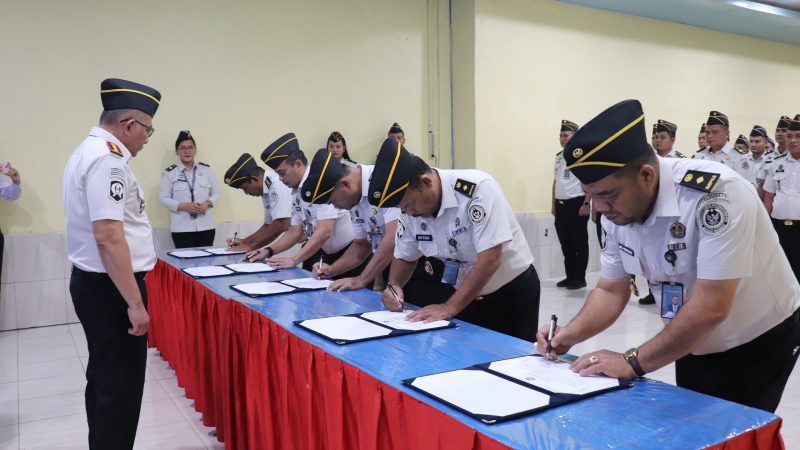 Menuju WBK 2026, Lapas Rantauprapat Awali Pembangunan Zona Integritas dengan Penandatanganan Komitmen Bersama