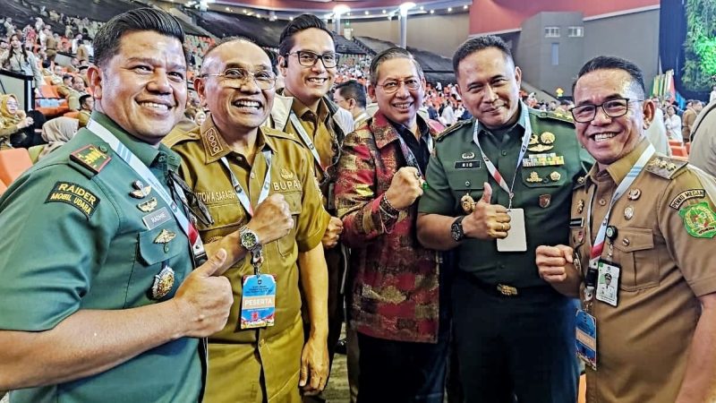 Bupati Simalungun dan Wakil Bupati beserta Forkopimda Hadiri Rakornas Pemerintahan Pusat