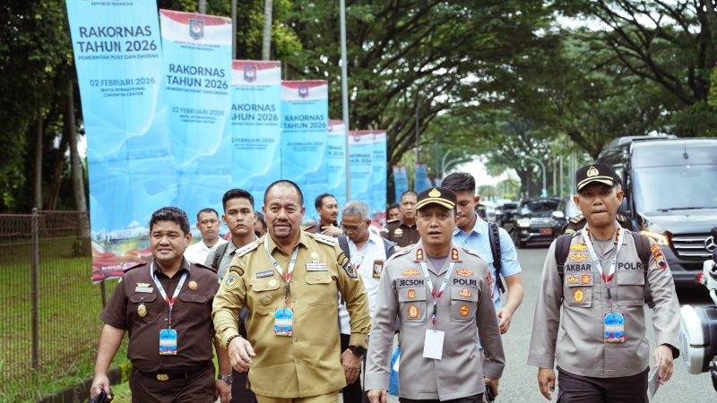 Perkuat Sinergi Pembangunan, Bupati Baharuddin Siagian Hadiri Rakornas Pemerintah Pusat dan Daerah Tahun 2026