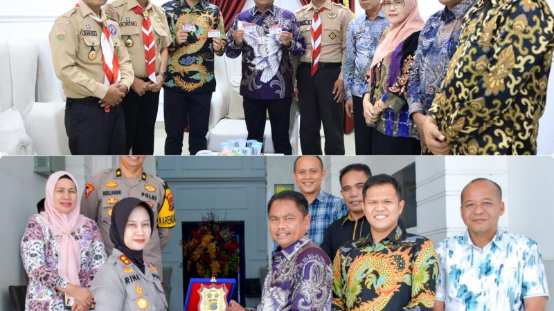 Terima Audiensi di Pendopo, Bupati dan Wabup Sergai Perkuat Sinergi Lintas Sektoral