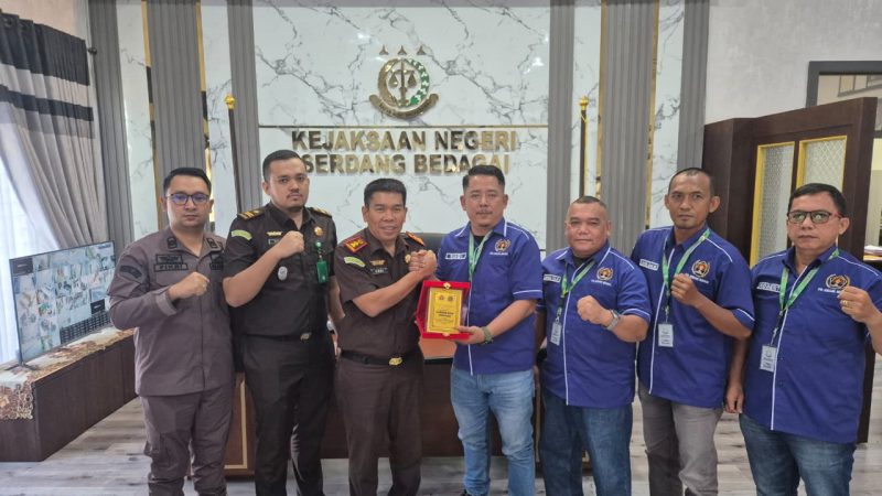 Sambut Kunjungan PWI, Kajari Sergai Harapkan Dukungan Publikasi Kinerja Kejaksaan