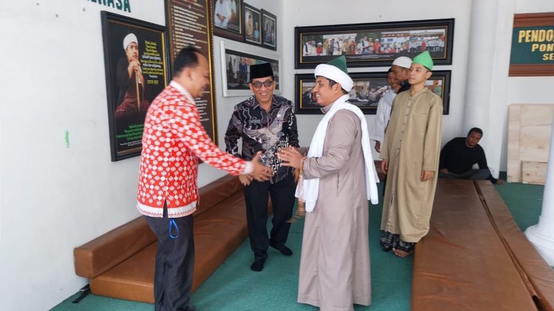 Wali Kota Pematangsiantar Berikan Bantuan Pembangunan Rumah Tahfiz Quran di Pondok Persulukan TGB Serambi Babussalam