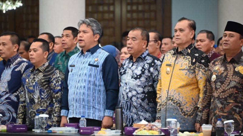 Wakil Bupati Tapanuli Utara Hadiri High Level Meeting TPID Provinsi Sumatera Utara