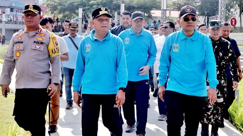 Bupati Simalungun Bersama Forkopimda Sambut Kunjungan Wagubsu di Parapat, Korve: Pencanangan Gerakan Indonesia ASRI