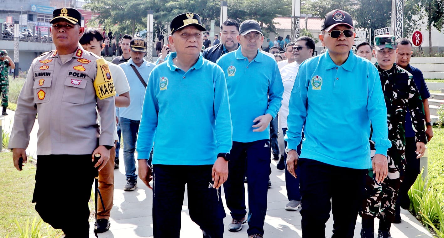 Bupati Simalungun Bersama Forkopimda Sambut Kunjungan Wagubsu di Parapat, Korve: Pencanangan Gerakan Indonesia ASRI