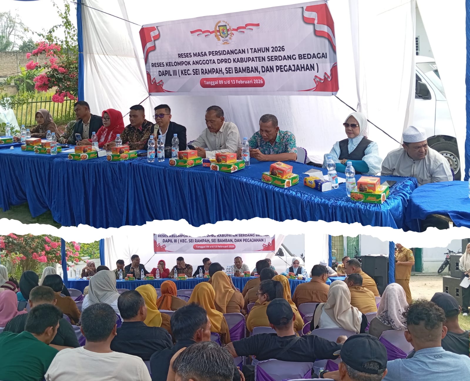 DPRD Sergai Dapil III Gelar Reses Serap Aspirasi Warga, Irigasi Sawah Jadi Sorotan Utama