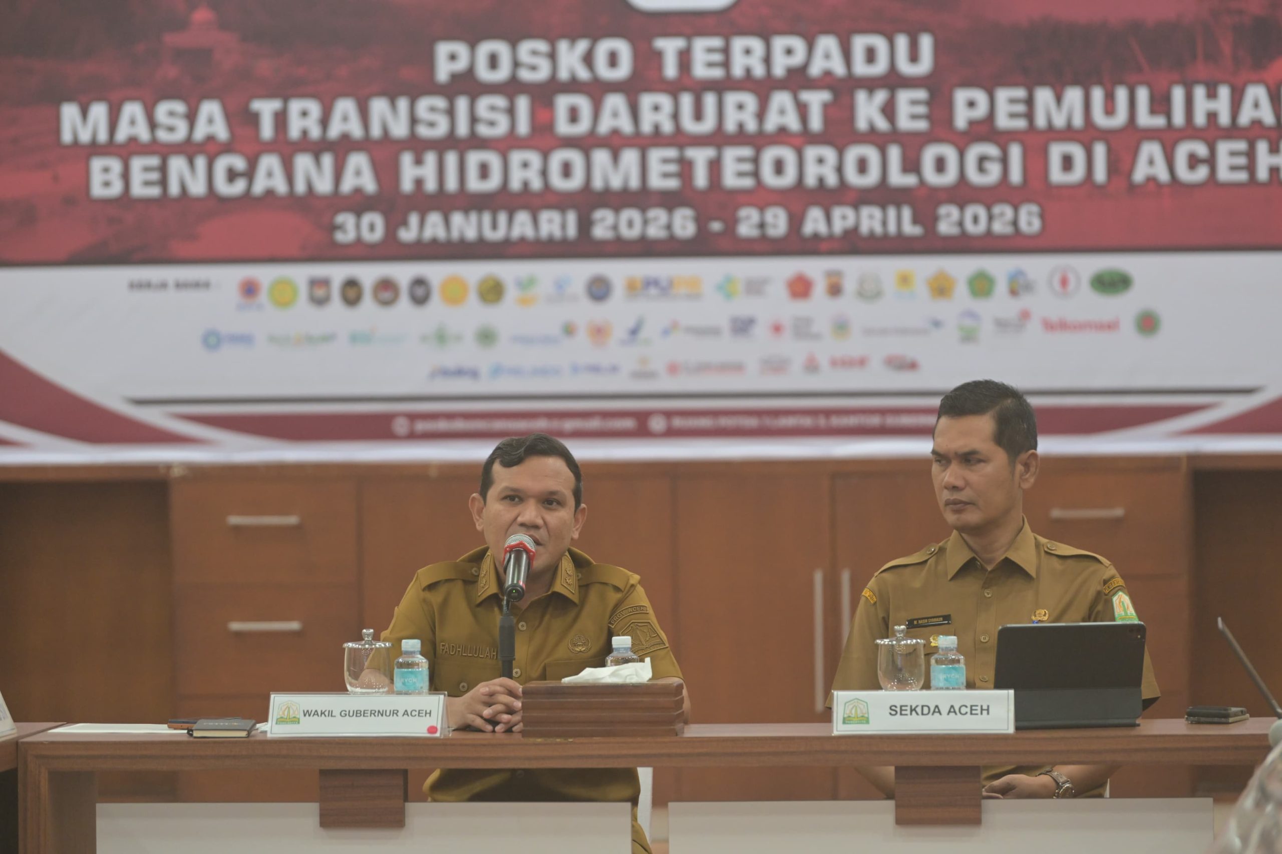 Jelang Ramadhan, Wagub Aceh Minta Daerah Terdampak Bencana Tancap Gas