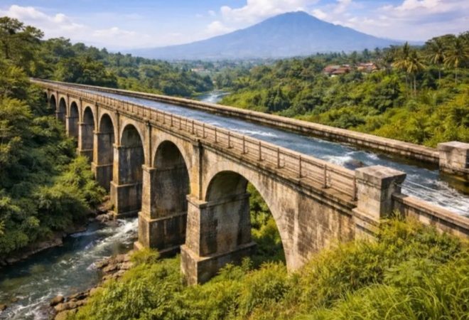 Jembatan Talang Adalah Icon Bululawang Yang Bernilai Wisata Sejarah Tinggi