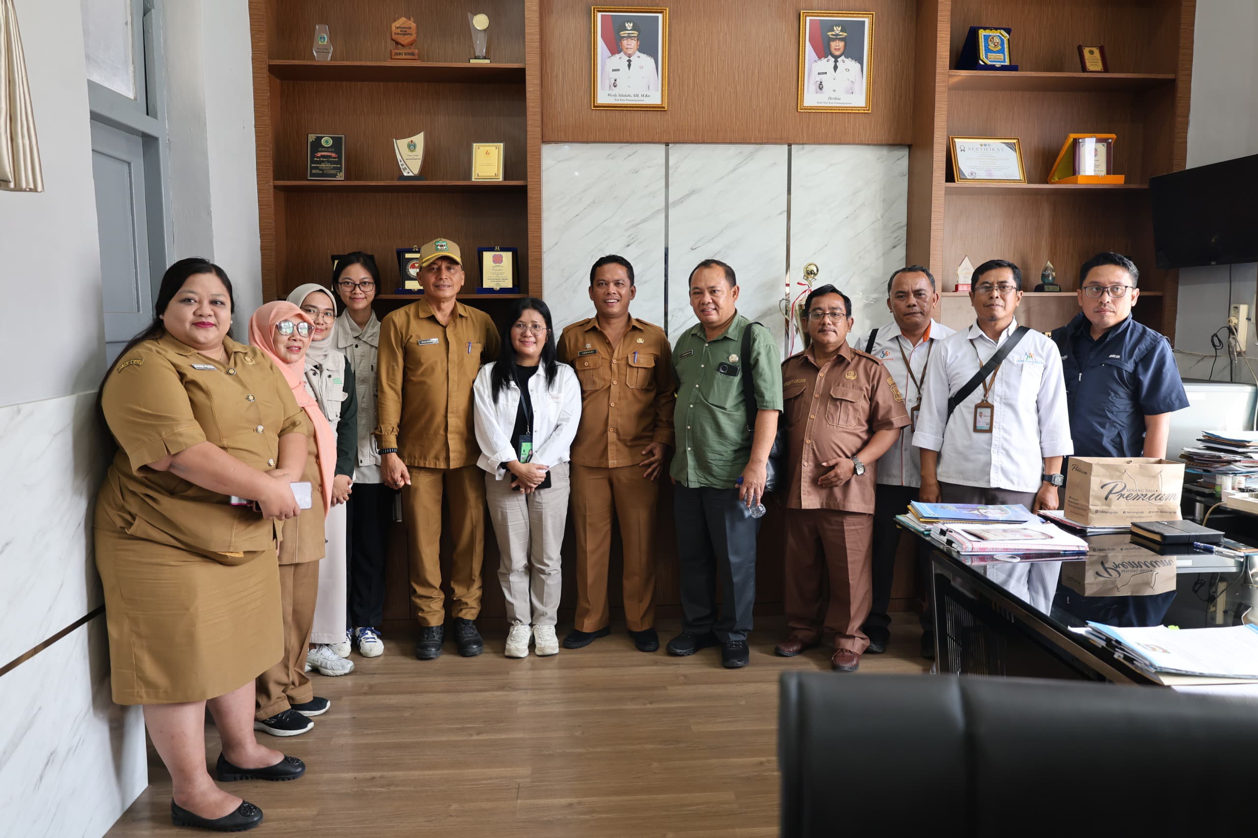 Pemko Pematangsiantar Bersama Satgas Sapu Bersih Pelanggaran Harga, Keamanan, dan Mutu Pangan Gelar Sidak Harga Pangan Jelang HBKN