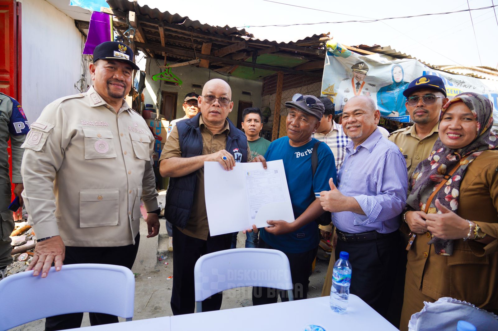 Tinjau Pelaksanaan Berlayar, Bupati Baharuddin Siagian Ingatkan Warga untuk Gaya Hidup Sehat