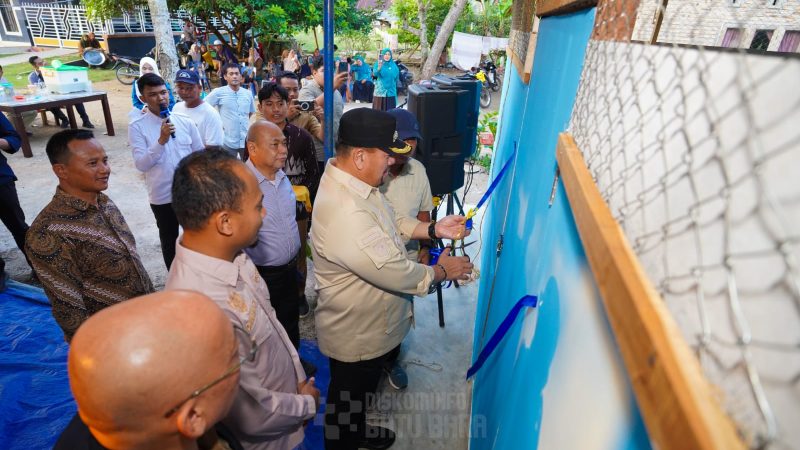 Dorong Penguatan Ekonomi Melalui UMKM, Bupati Baharuddin Siagian Resmikan UMKM Bahagia Tempe