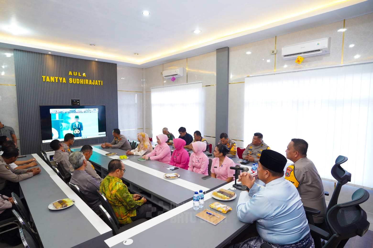 Bupati Baharuddin Siagian Ikuti Peresmian SPPG Serentak Seluruh Indonesia oleh Presiden RI