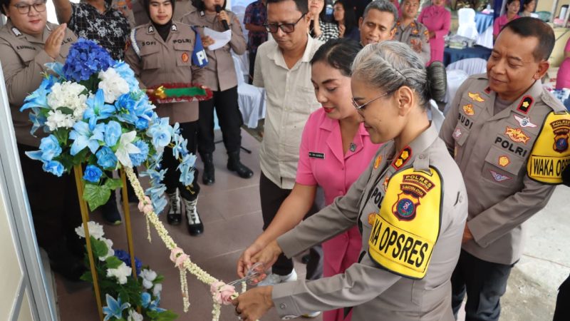 AKBP Sah Udur Sitinjak Resmikan SPPG 2 Yayasan Kemala Bhayangkari Polres Pematangsiantar