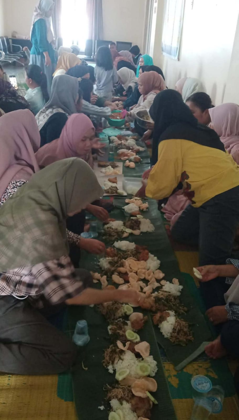 Sambut Ramadhan 1447 H/2026 M Puskesmas Bahorok ,Pupuk Kebersamaan Gelar Tradisi Punggahan