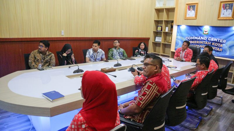 Wali Kota Pematangsiantar Ikuti Kegiatan Entry Meeting BPK Serentak Se-Provinsi Sumatera Utara Secara virtual