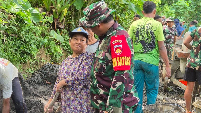 Dandim 0709/Kebumen Turun ke Medan Bakti, Sapaan Hangat di Tengah Peluh Satgas dan Rakyat