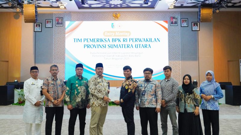 Bupati Baharuddin Siagian Sambut Entry Meeting Pemeriksaan Interim LKPD TA 2025 oleh BPK RI Perwakilan Sumatera Utara