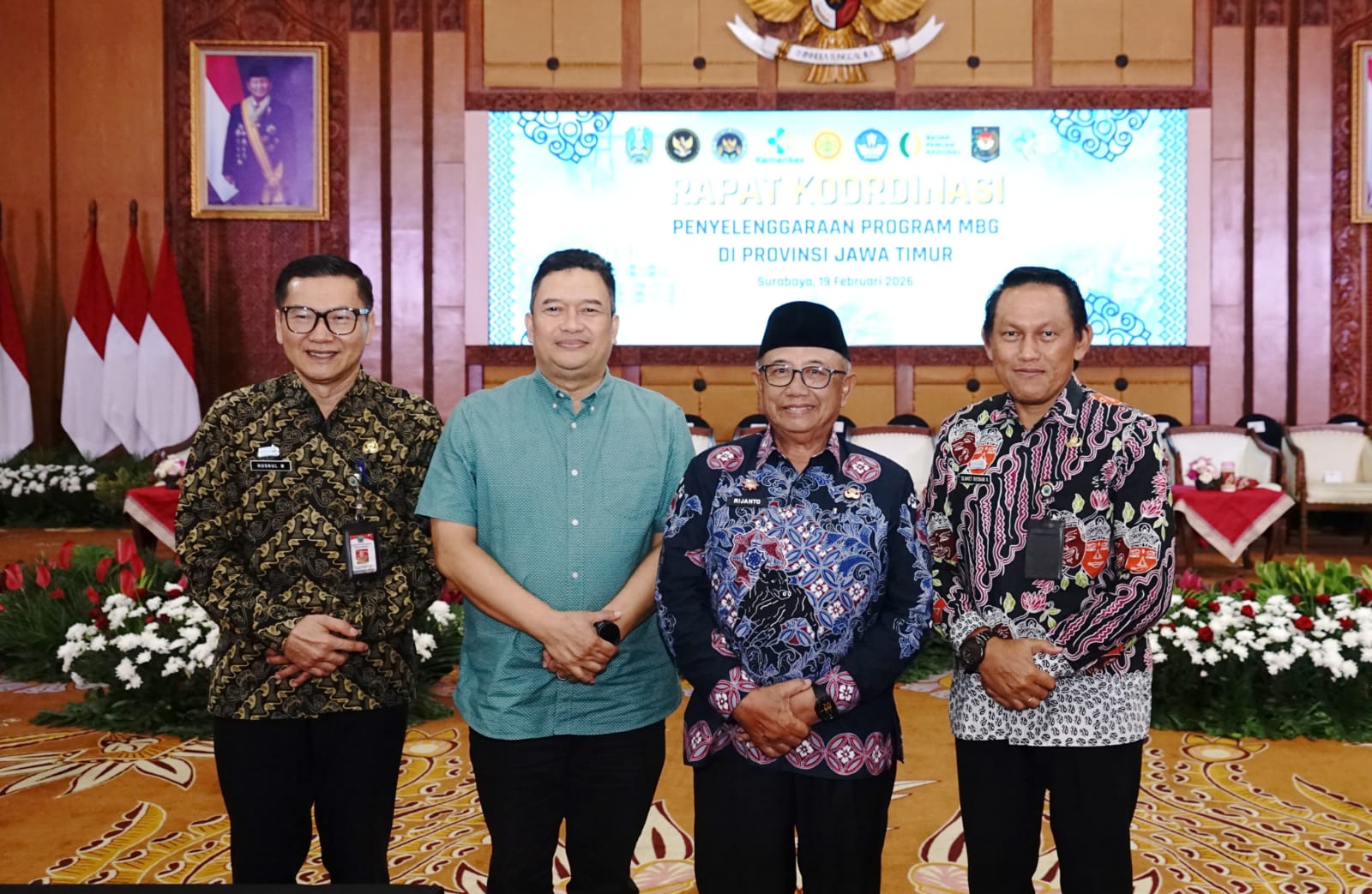 Sekda Kabupaten Malang Hadiri Rakor Tata Kelola Penyelenggaraan Program MBG