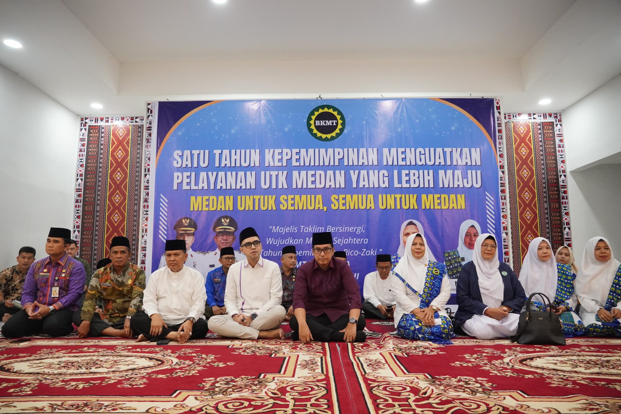 PD BKMT Kota Medan Apresiasi Satu Tahun Kepemimpinan Rico–Zaki, Dinilai Berhasil Wujudkan Medan untuk Semua