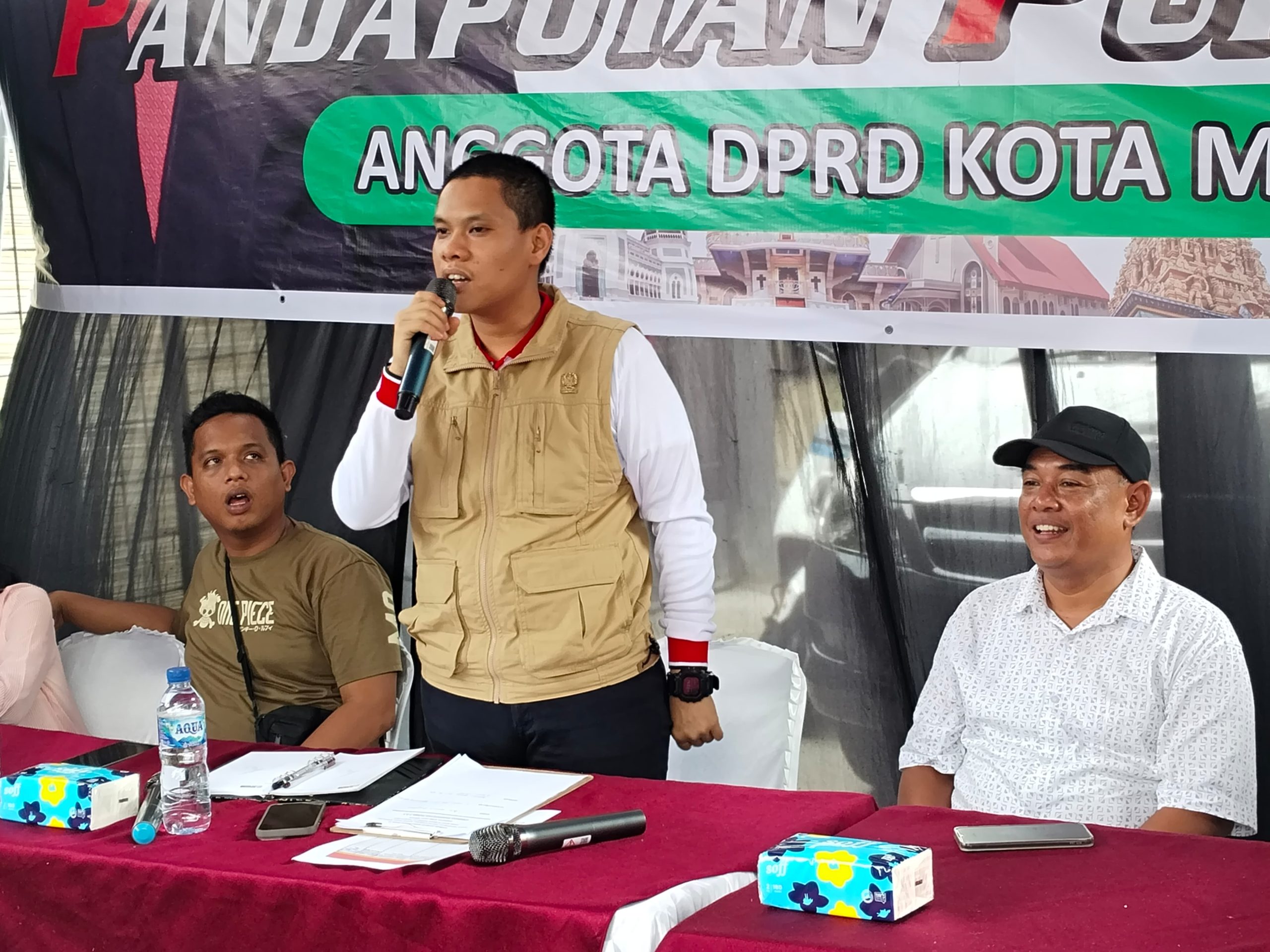 Andreas Pandapotan Purba (APP) Tampung Keluhan Warga, Normalisasi Drainase dan Bansos Jadi Topik Hangat