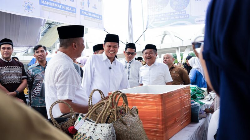 Wabup Sergai Buka Bazar Ramadhan 1447 H, Hadirkan 60 Stand UMKM dan Pasar Murah