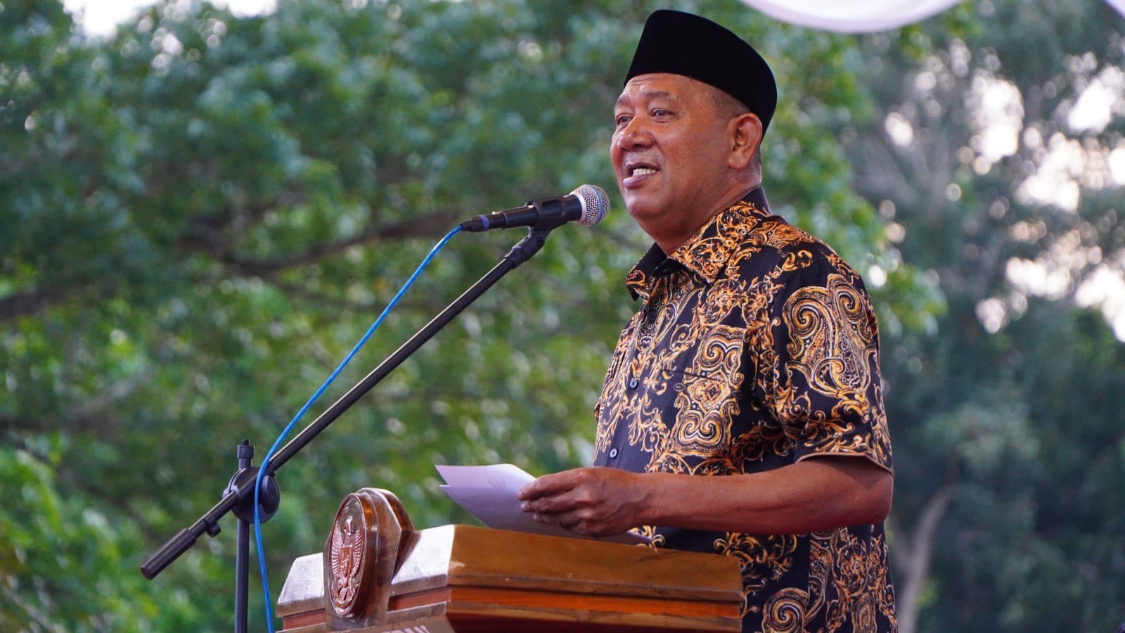 Bupati Langkat Syah Afandin Pimpin Safari Ramadan Di Sei Lepan